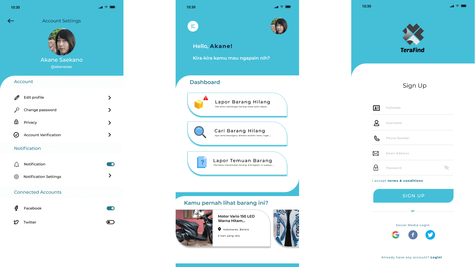 User Interface Design