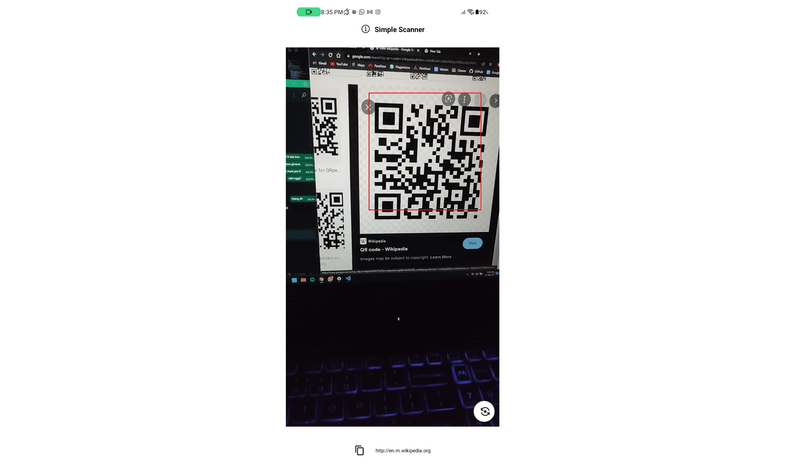 Simple Scanner